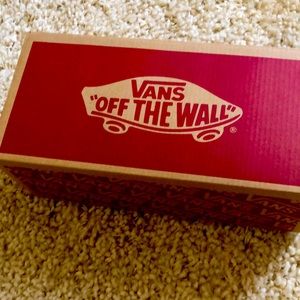 Kids Size 1 Vans.  Old Skool Carribean Sea/White